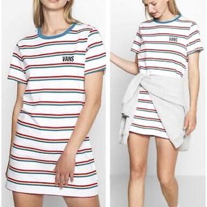 Vans Striped T-shirt Dress